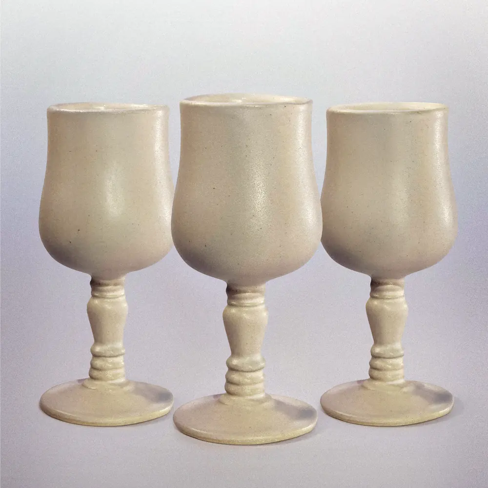Tulip Bone Goblet